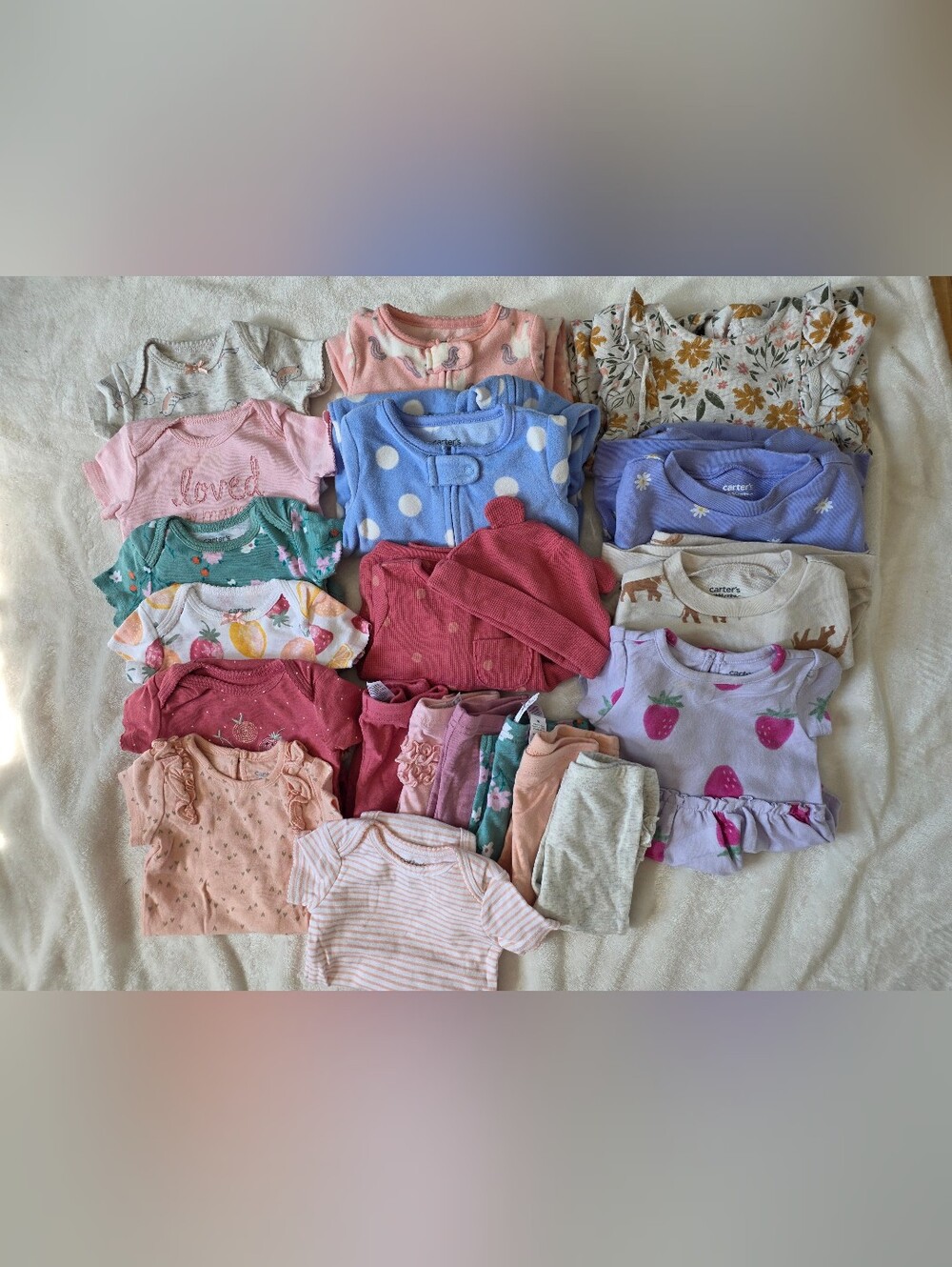 Baby Girl Clothing Lot 3-6 Months – Carter's & Child of Mine